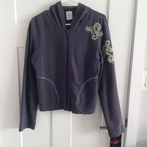 Light jacket with hoodie